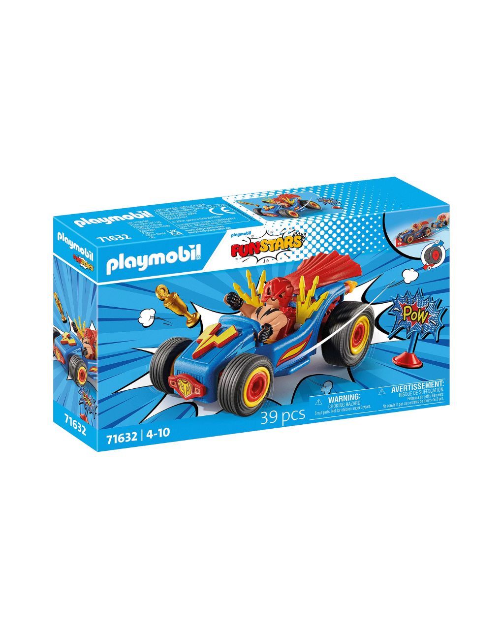 Playmobil funstars υπερήρωας 71632