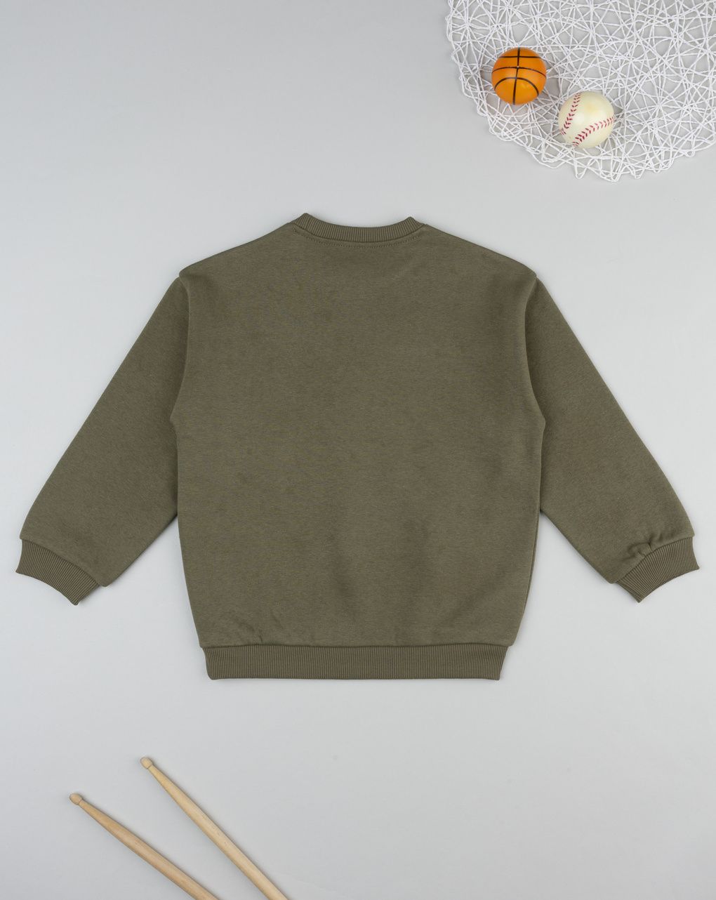 παιδική μπλούζα φούτερ χακί los angeles για αγόρι - Prénatal