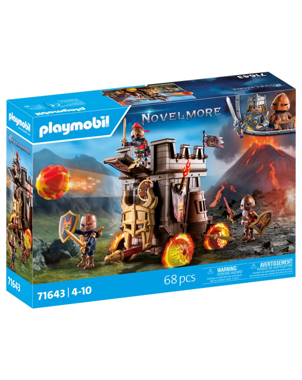 Playmobil novelmore πολιορκητικός πύργος του burnham 71643 - Playmobil, Playmobil Novelmore
