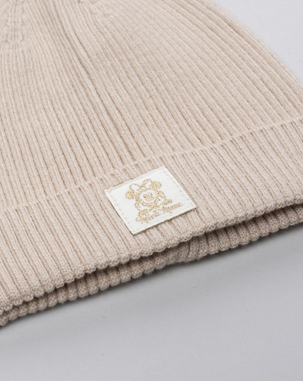 βρεφικό σκουφάκι μπεζ minnie για κορίτσι - Prénatal