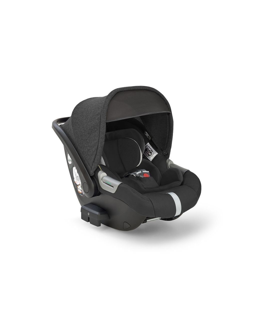 Inglesina σύστημα μεταφοράς electa quattro με σκελετό iridio black και darwin infant recline upper black - Inglesina