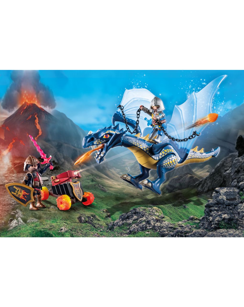 Playmobil novelmore δράκος-μαχητής του novelmore 71644 - Playmobil Novelmore