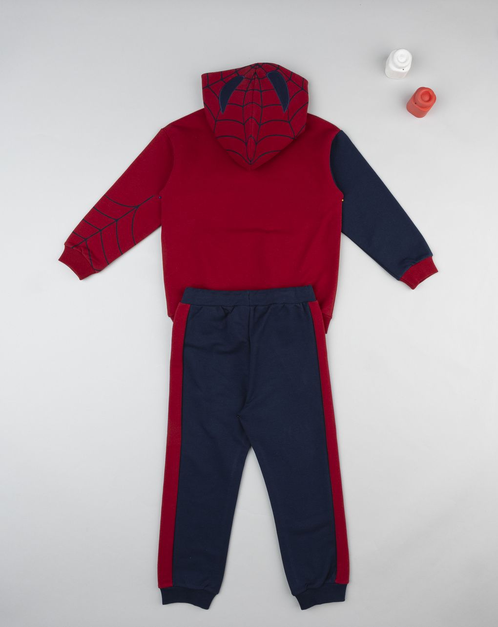 παιδικό σετ μπλούζα φούτερ και φόρμα spiderman για αγόρι - Prénatal
