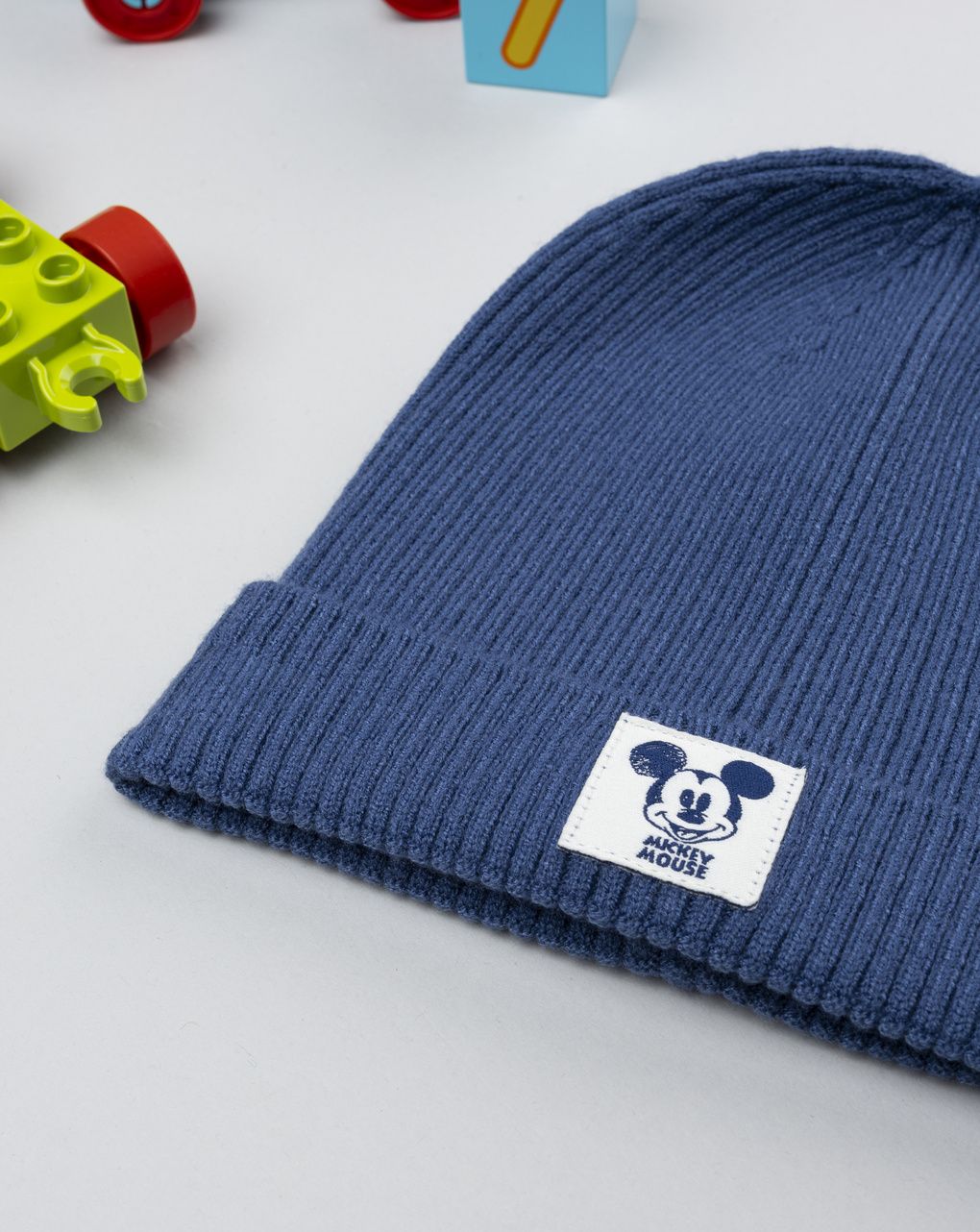 βρεφικό σκουφάκι μπλε mickey για αγόρι - Prénatal