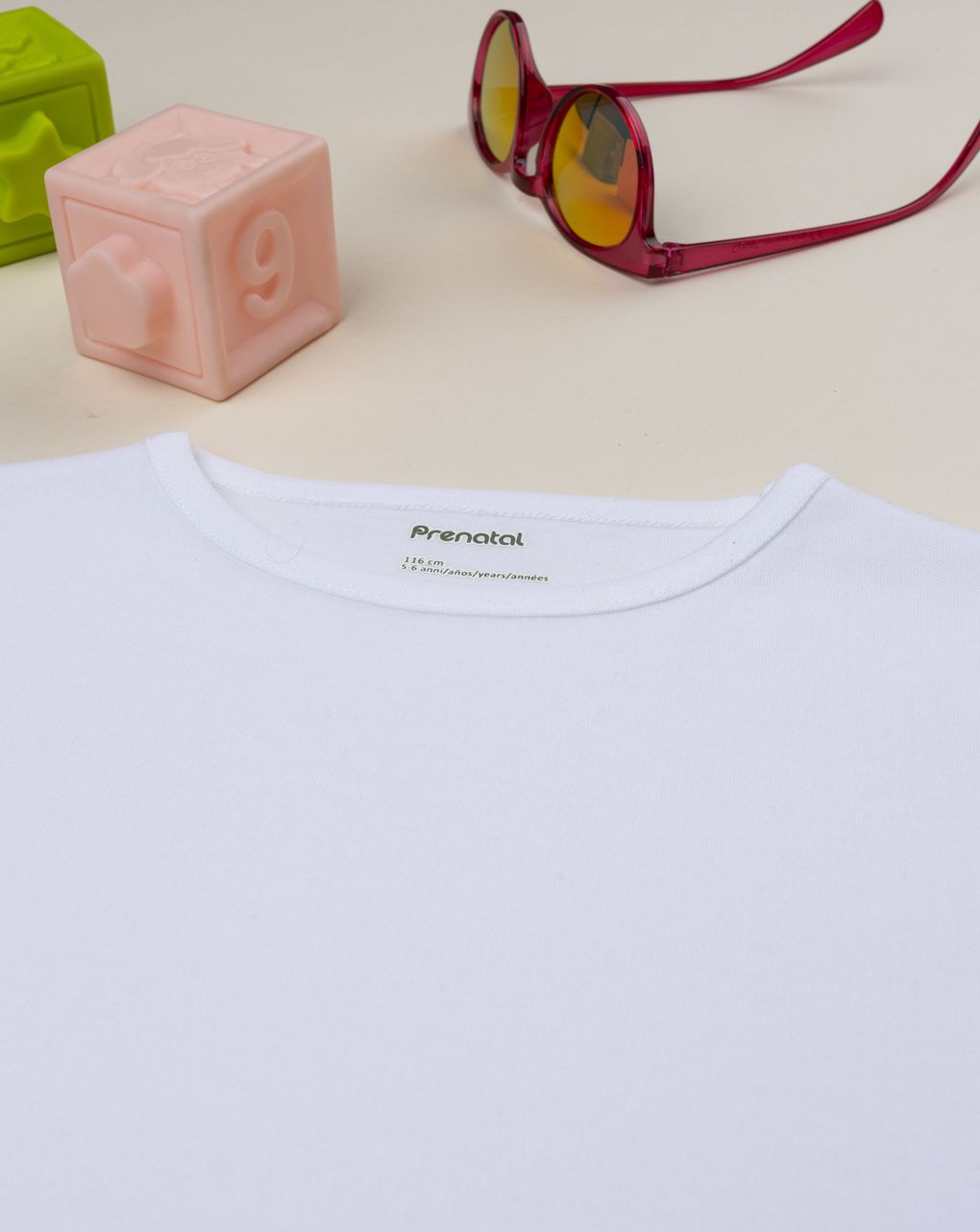 παιδική μπλούζα λευκή για κορίτσι - Prénatal