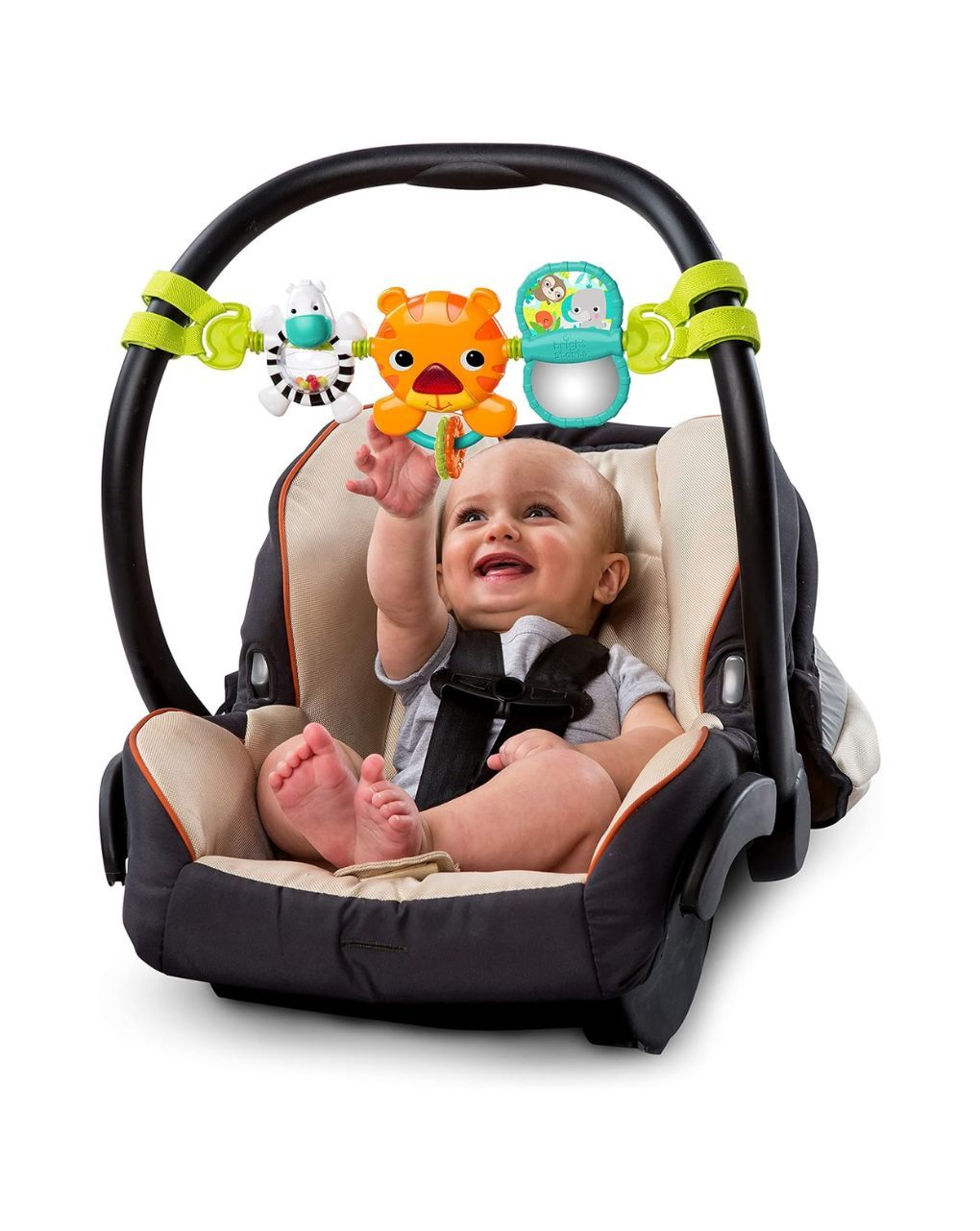 Bright starts μπάρα παιχνιδιών για κάθισμα αυτοκινήτου & καρότσι take along 0m+ - Bright Starts