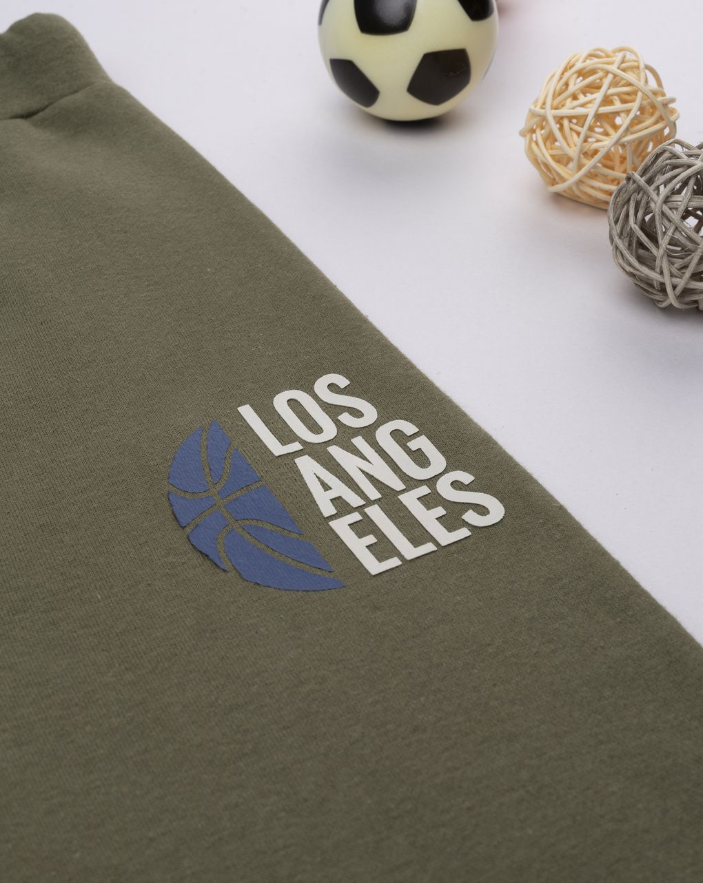 παιδικό παντελόνι φόρμας χακί los angeles για αγόρι - Prénatal