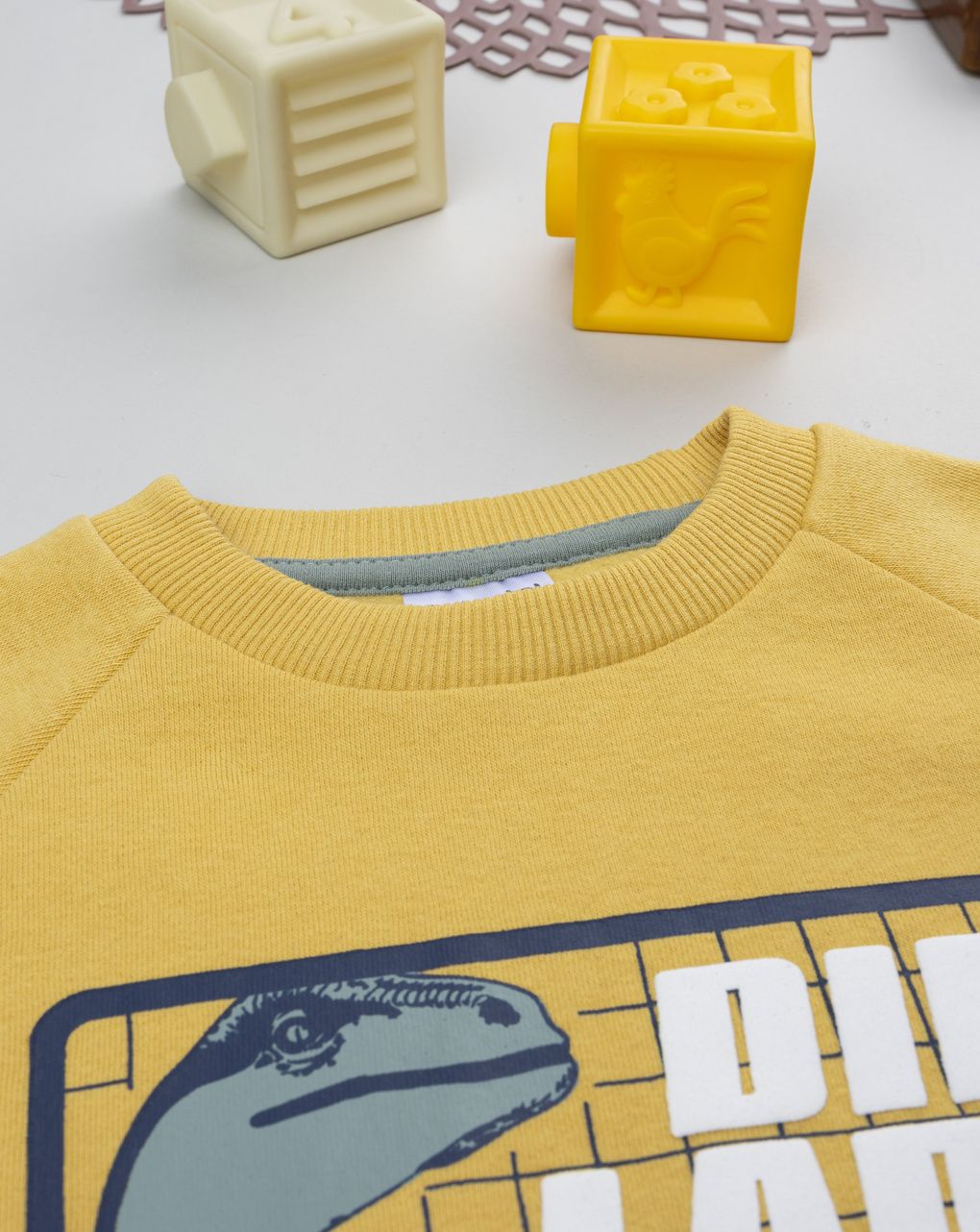 παιδικό σετ μπλούζα φούτερ και φόρμα dino land για αγόρι - Prénatal