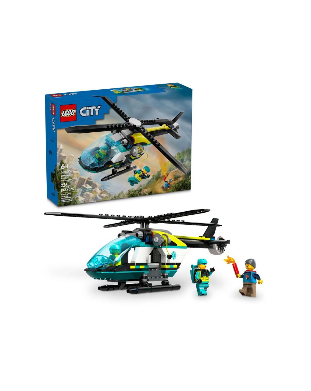 Lego city emergency rescue helicopter 60405 - LEGO, LEGO City