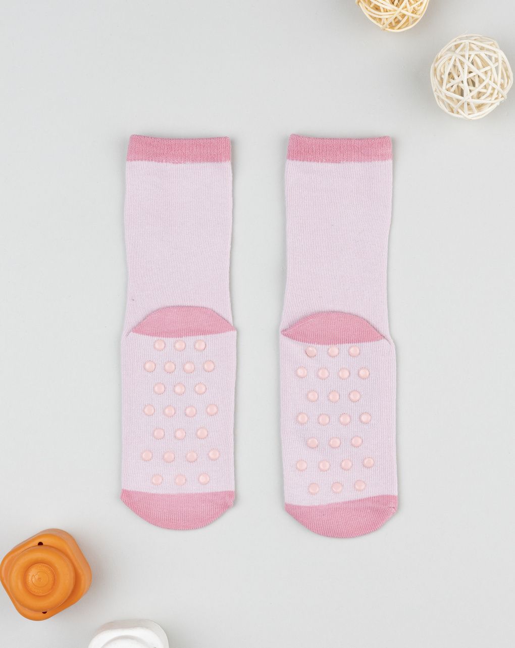 παιδικές αντιολισθητικές κάλτσες με γατάκια για κορίτσι - Prénatal