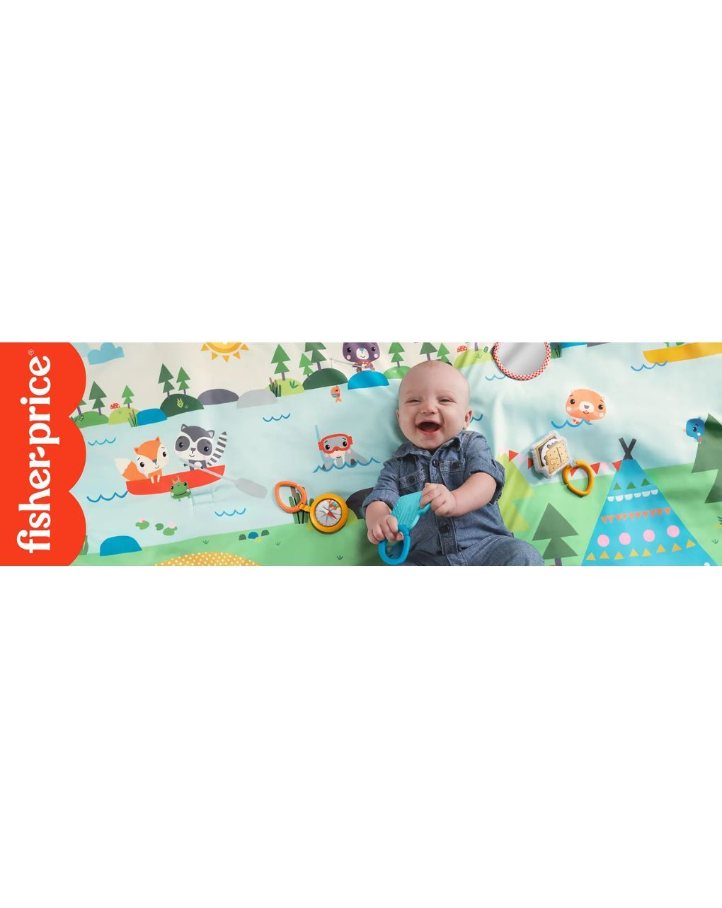 Mattel fisher-price χαλάκι δραστηριοτήτων gxr53 - Fisher-Price