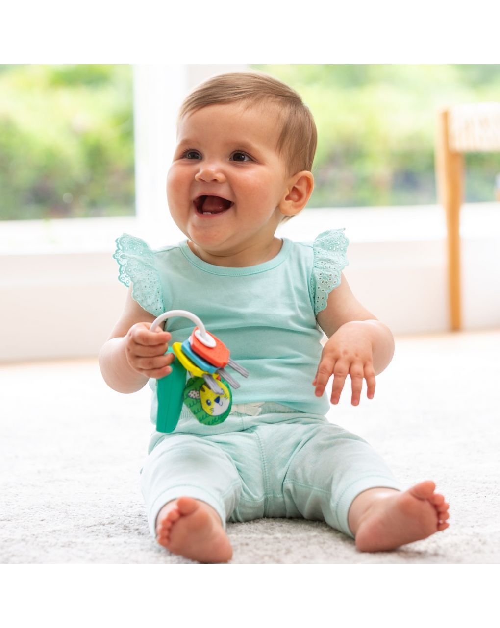 Infantino παιχνίδι δραστηριοτήτων lights & music busy key set b-312033-01 - INFANTINO