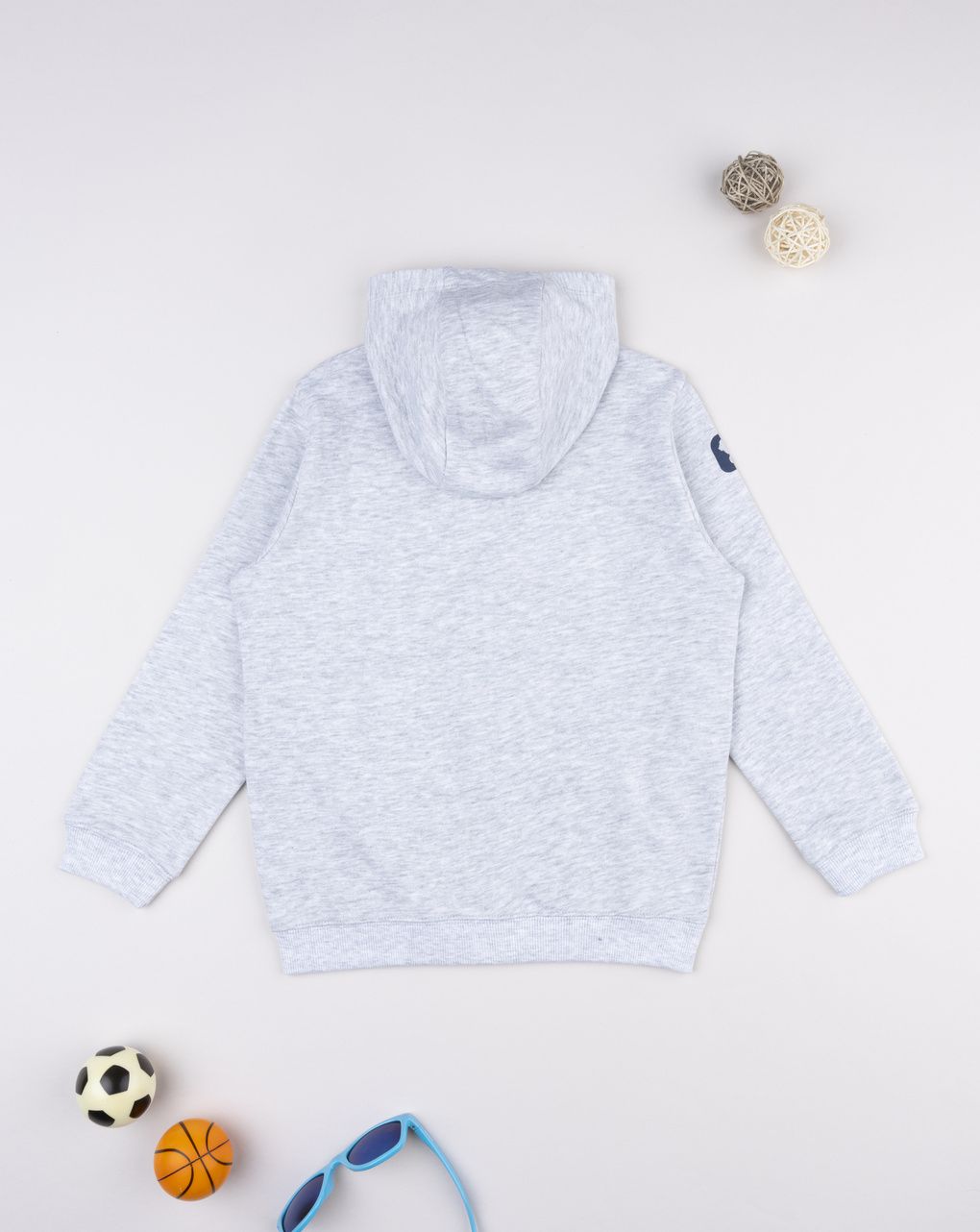 παιδική ζακέτα φούτερ γκρι dinos για αγόρι - Prénatal