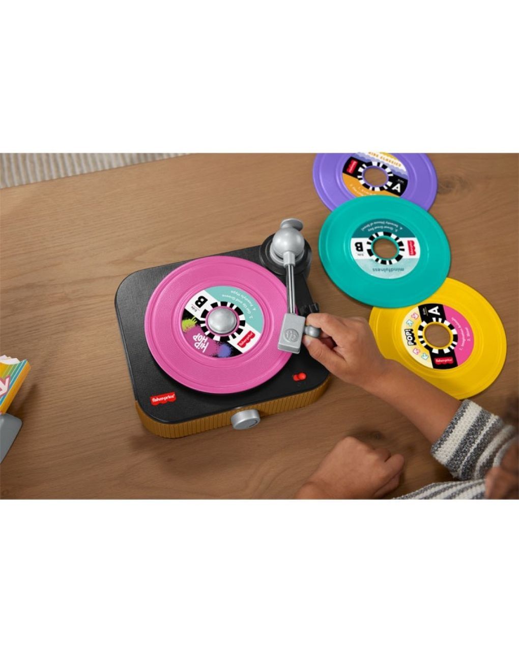 Mattel fisher-price εκπαιδευτικό πικάπ με δίσκους jgx06 - Fisher-Price