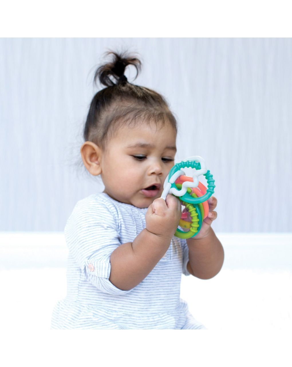 Infantino μασητικό textured ring links 930-206158-00 - INFANTINO