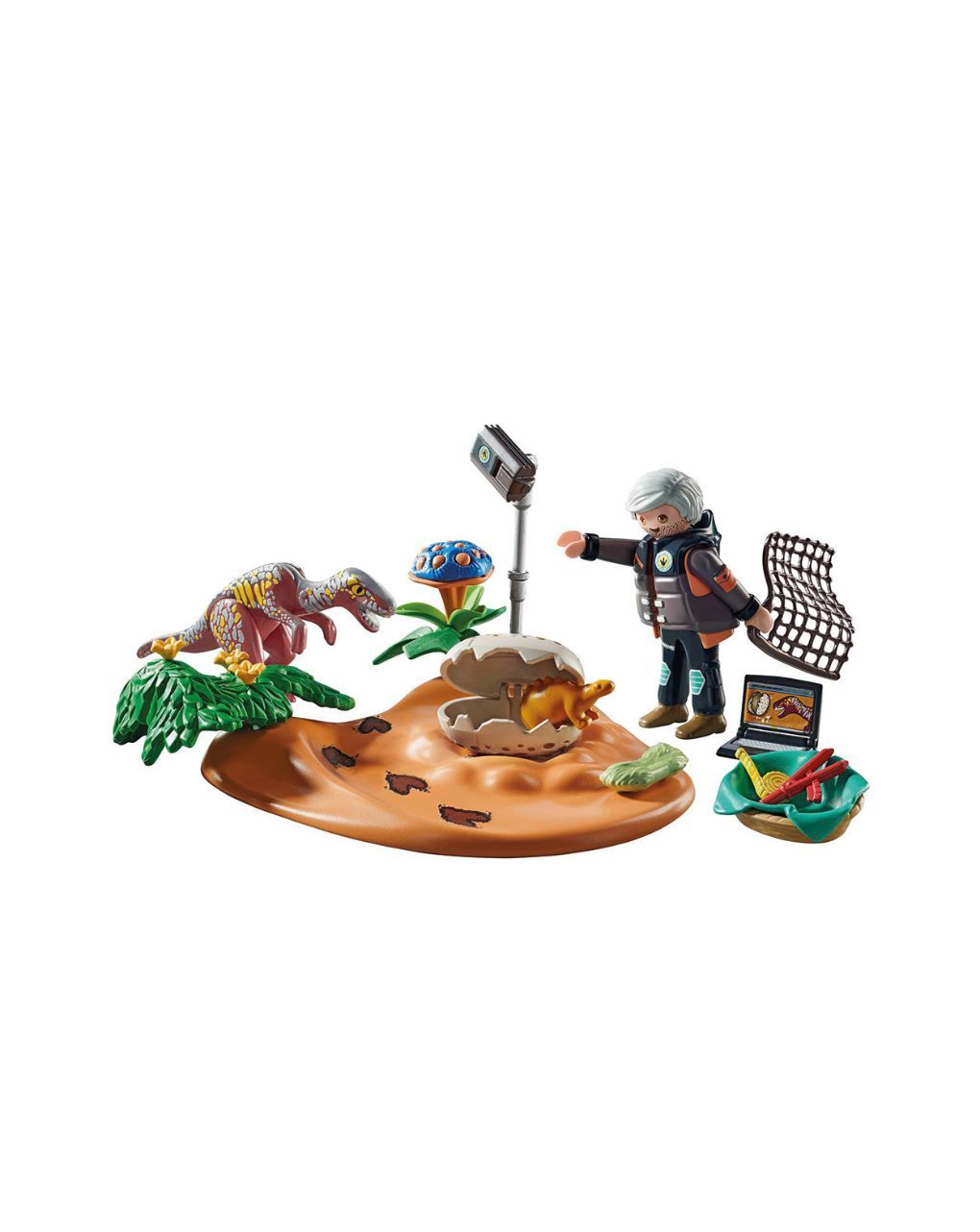 Playmobil dinos φωλιά στεγόσαυρου και κλέφτης αυγών 71562 - Playmobil