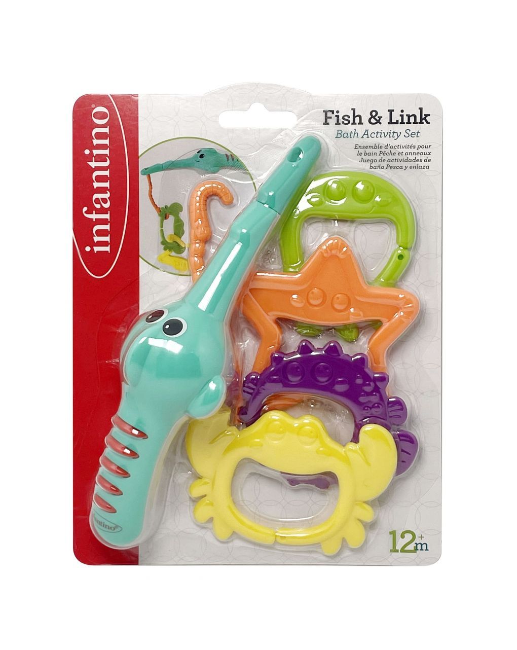 Infantino παιχνίδι ψαρέματος fishing fun activity set b-930-205040-01 - INFANTINO