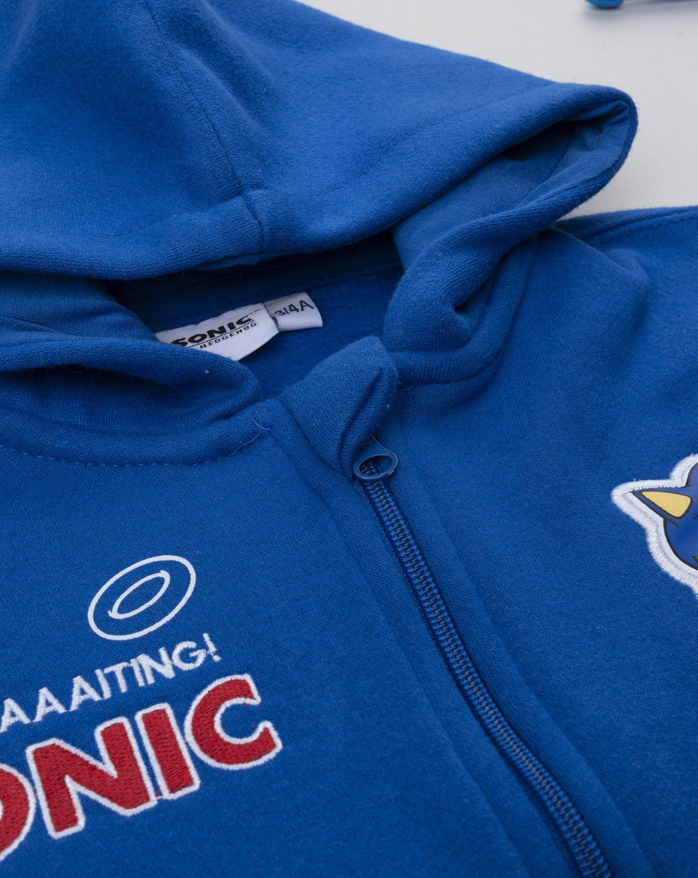 παιδική ζακέτα φούτερ μπλε sonic για αγόρι - Prénatal