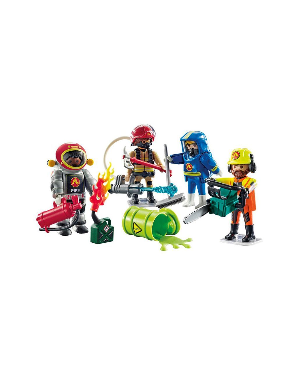 Playmobil action heroes my figures επιχείρηση πυροσβεστικής 71468 - Playmobil