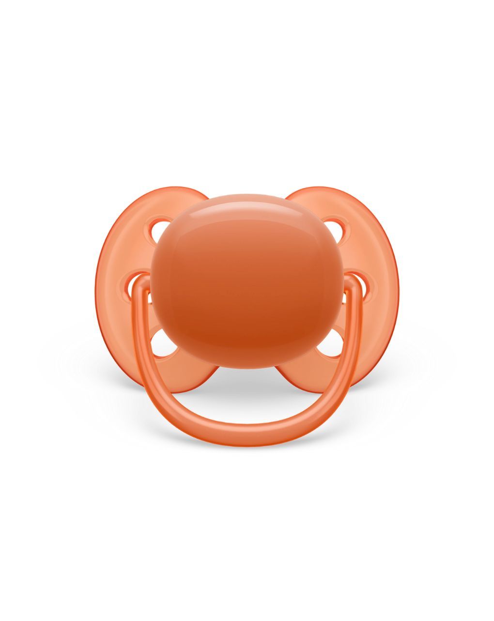 Philips avent ultra soft πιπίλες σιλικόνη 2τμχ 18m+ khaki/orange scf093/01 - Philips Avent