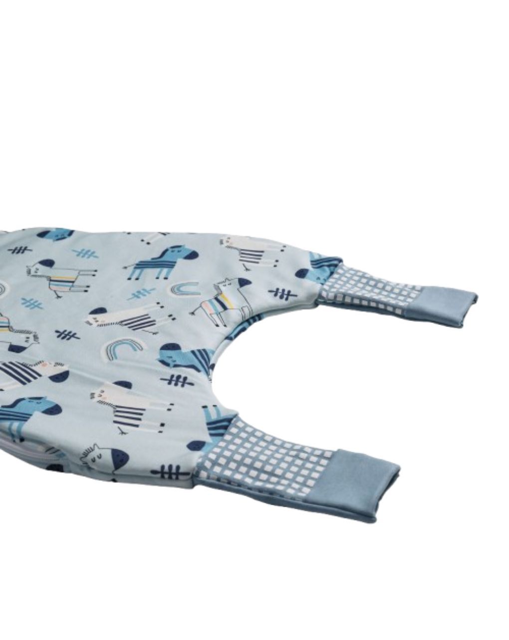 Tender υπνόσακος χειμερινός flex organic 2.5 tog eco zebra σιέλ 27831 - Tender