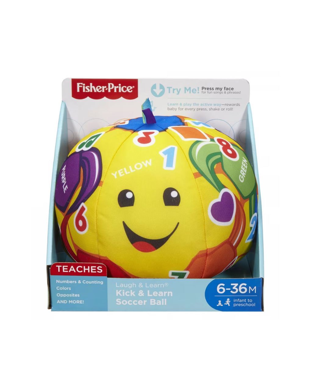 Mattel fisher-price laugh & learn kick & learn εκπαιδευτική μπαλίτσα ftc99 - Fisher-Price