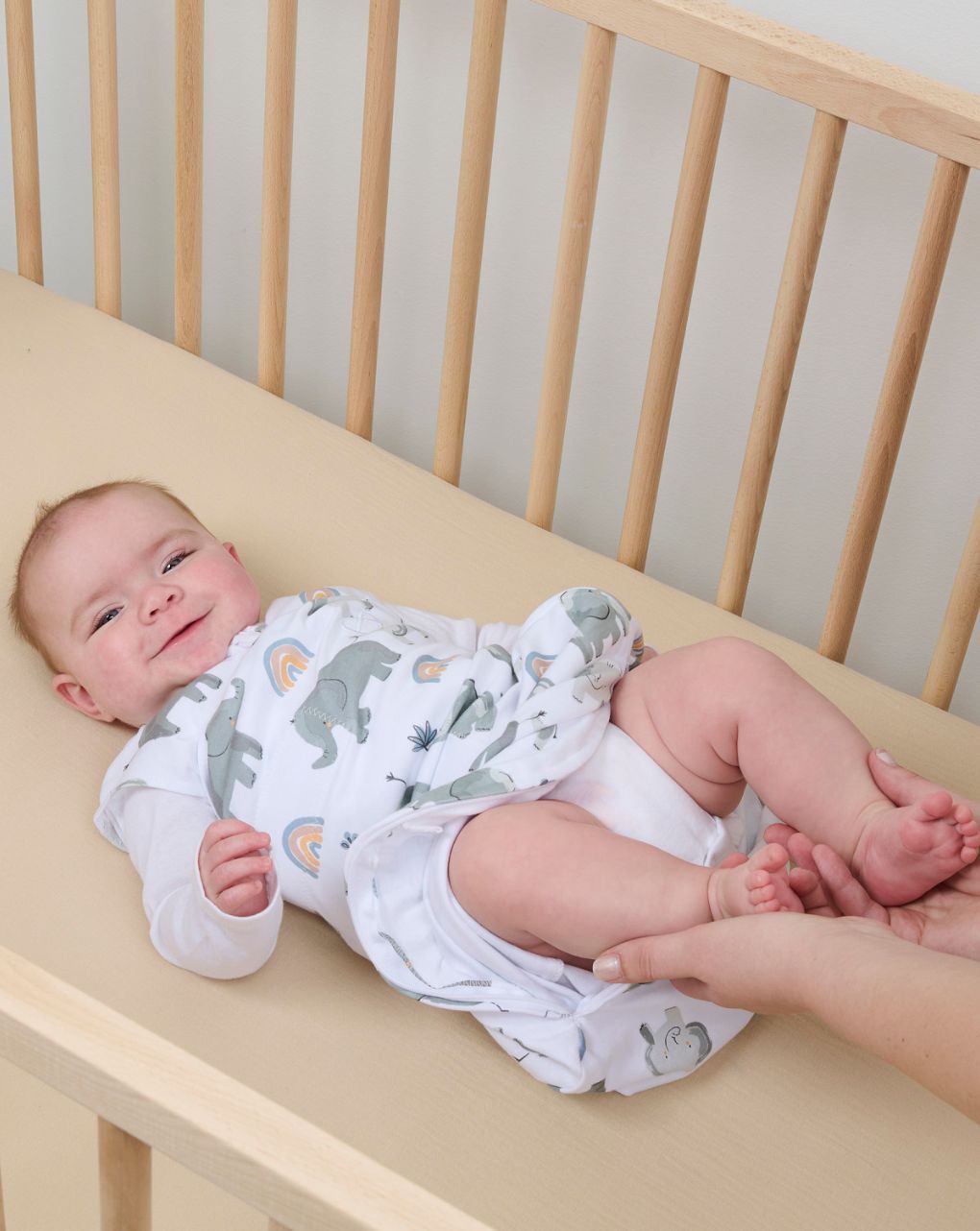 Swaddleme™ by ingenuity™  πάνα αγκαλιάς arms free convertible swaddle luna 1.0 tog 3-6m 17062 - Swaddleme