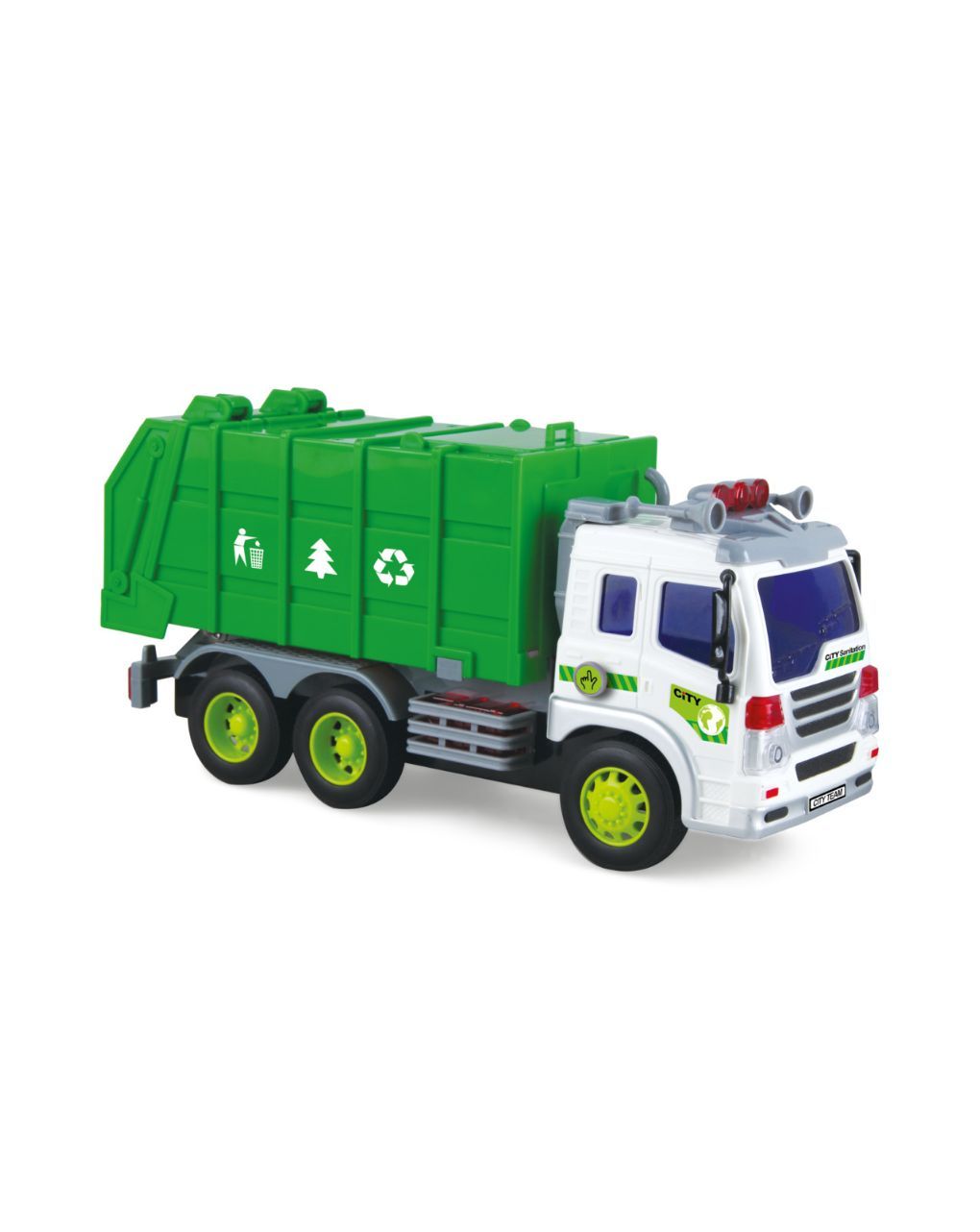 Motor & co φορτηγό καθαρισμού τριβής με ήχους και φώτα - Motor&Co