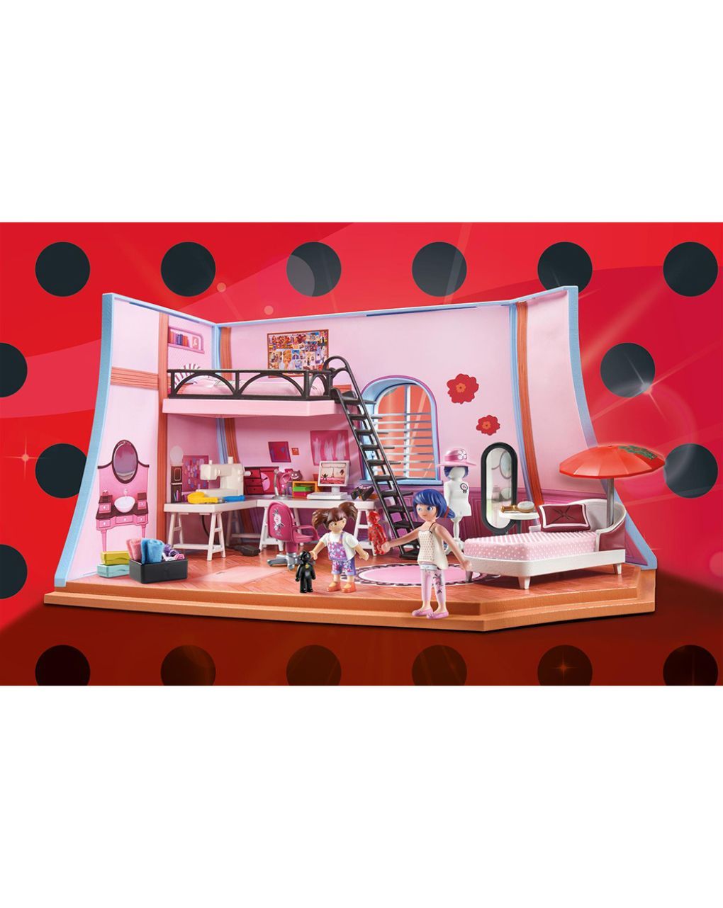 Playmobil miraculous το δωμάτιο της marinette 71334 - Playmobil