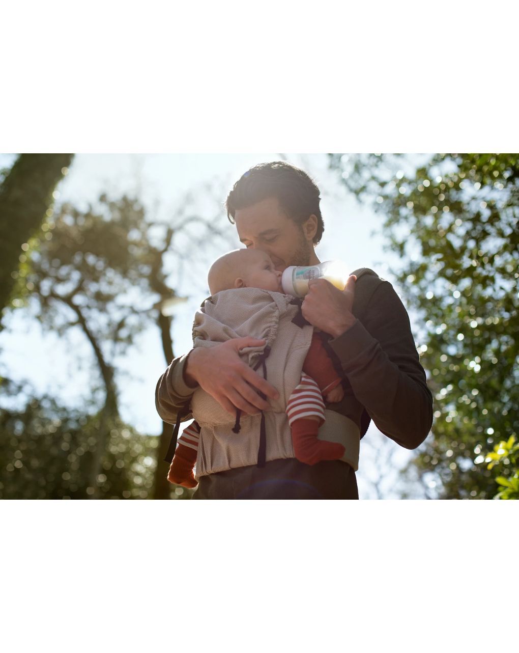 Philips avent πλαστικό μπιμπερό natural response με airfree valve 260ml 3-6m scy673/01 - 