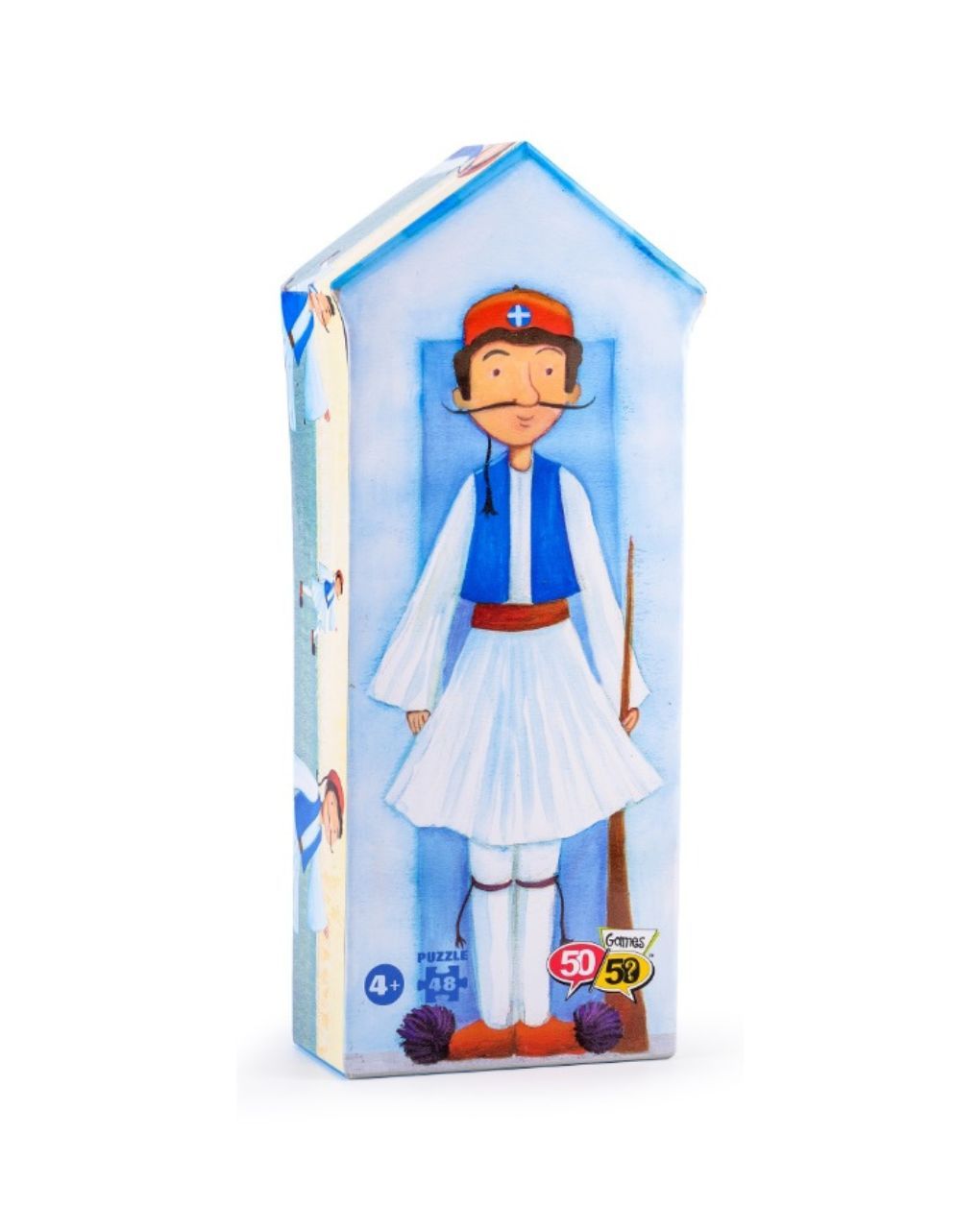 50/50 games παζλ τσολιάς 48τμχ 505311 - 50/50 GAMES