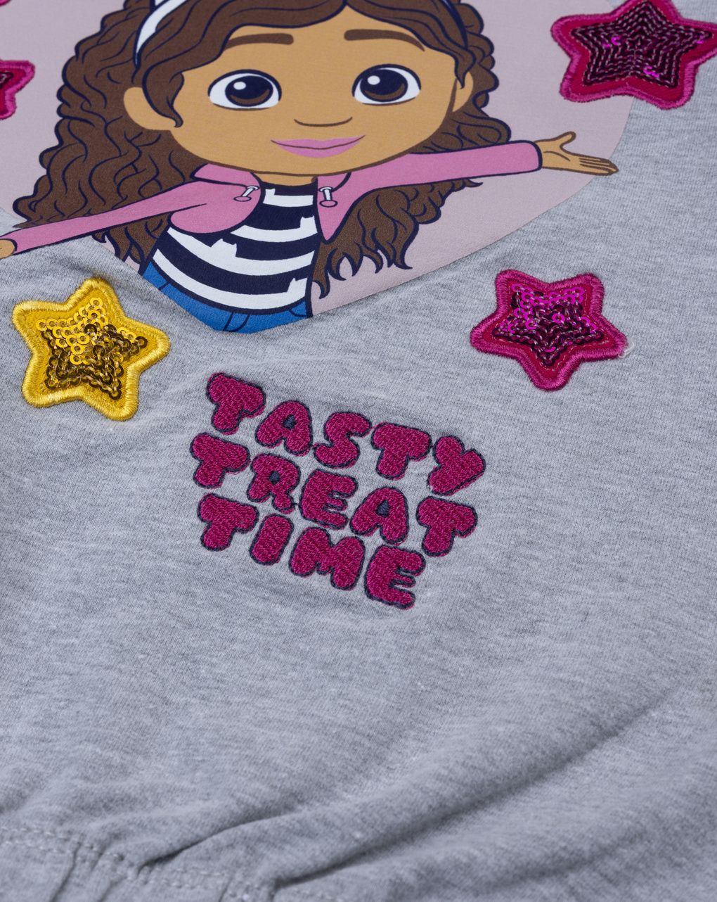 παιδική μπλούζα φούτερ γκρι gabby για κορίτσι - Prénatal