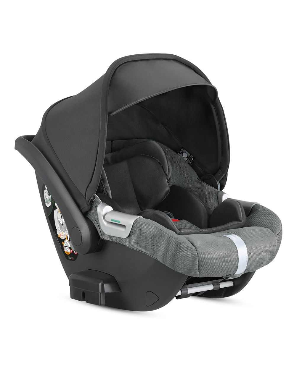 Inglesina σύστημα μεταφοράς quattro aptica xt darwin με σκελετό nero canyon grey - Inglesina