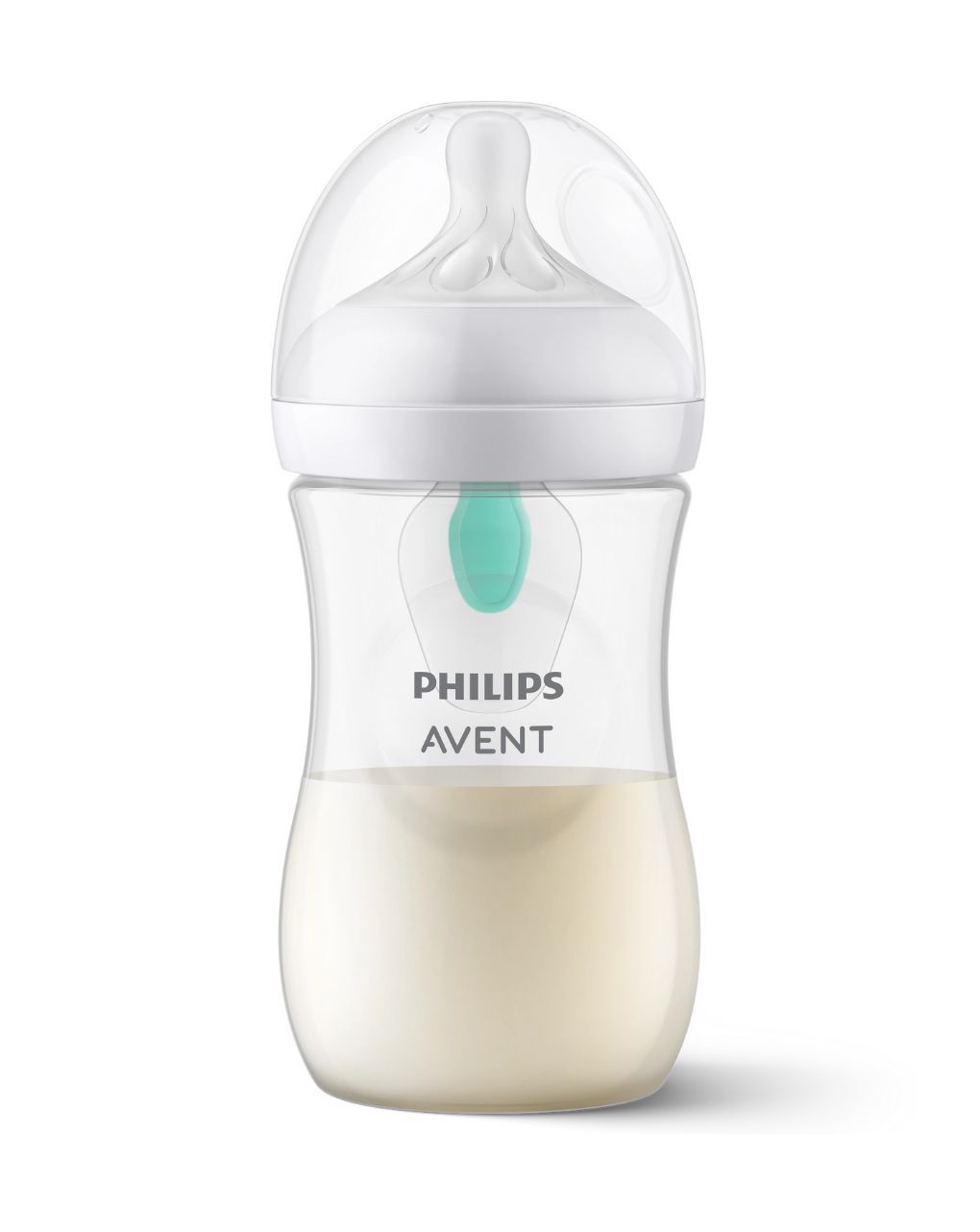 Philips avent πλαστικό μπιμπερό natural response με airfree valve 260ml 3-6m scy673/01 - 