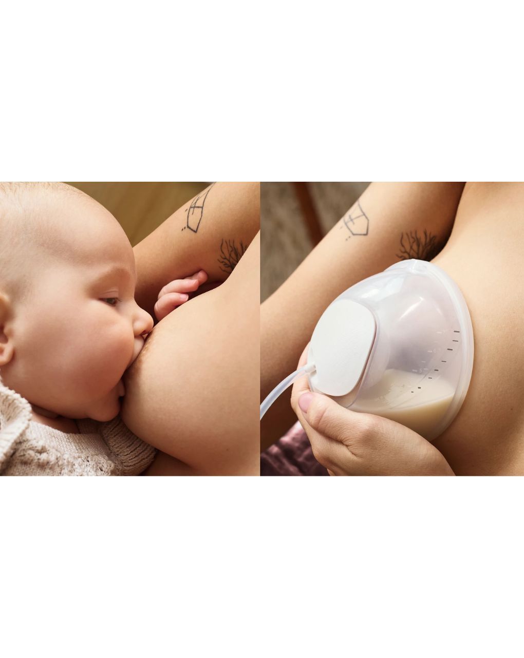 Philips avent σετ χοάνες 2τμχ 28mm και σετ ένθετα 2τμχ 26mm για hands-free scf552/11 - Philips Avent