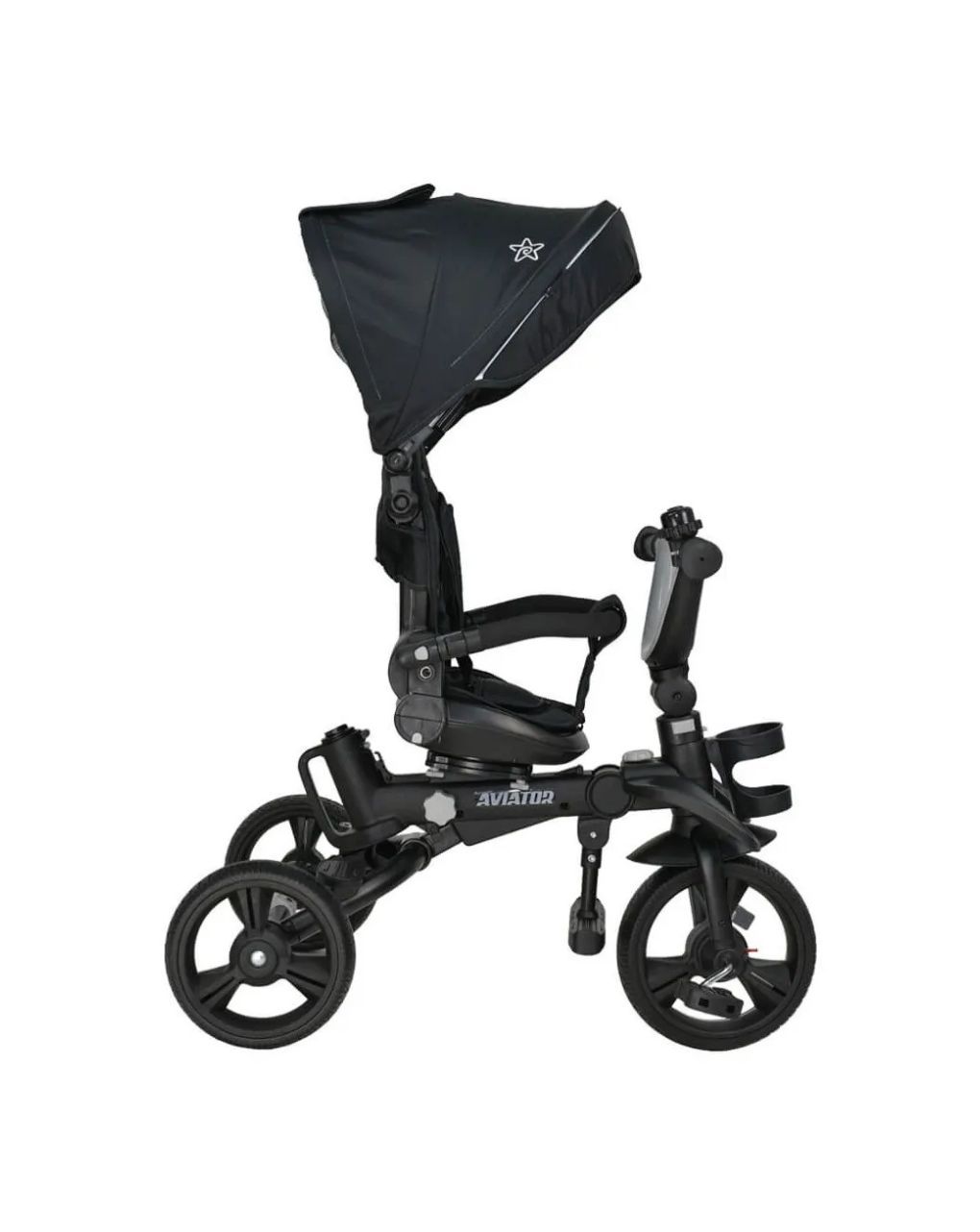 Bebe stars τρίκυκλο ποδηλατάκι aviator black 819-188 - Bebe Stars