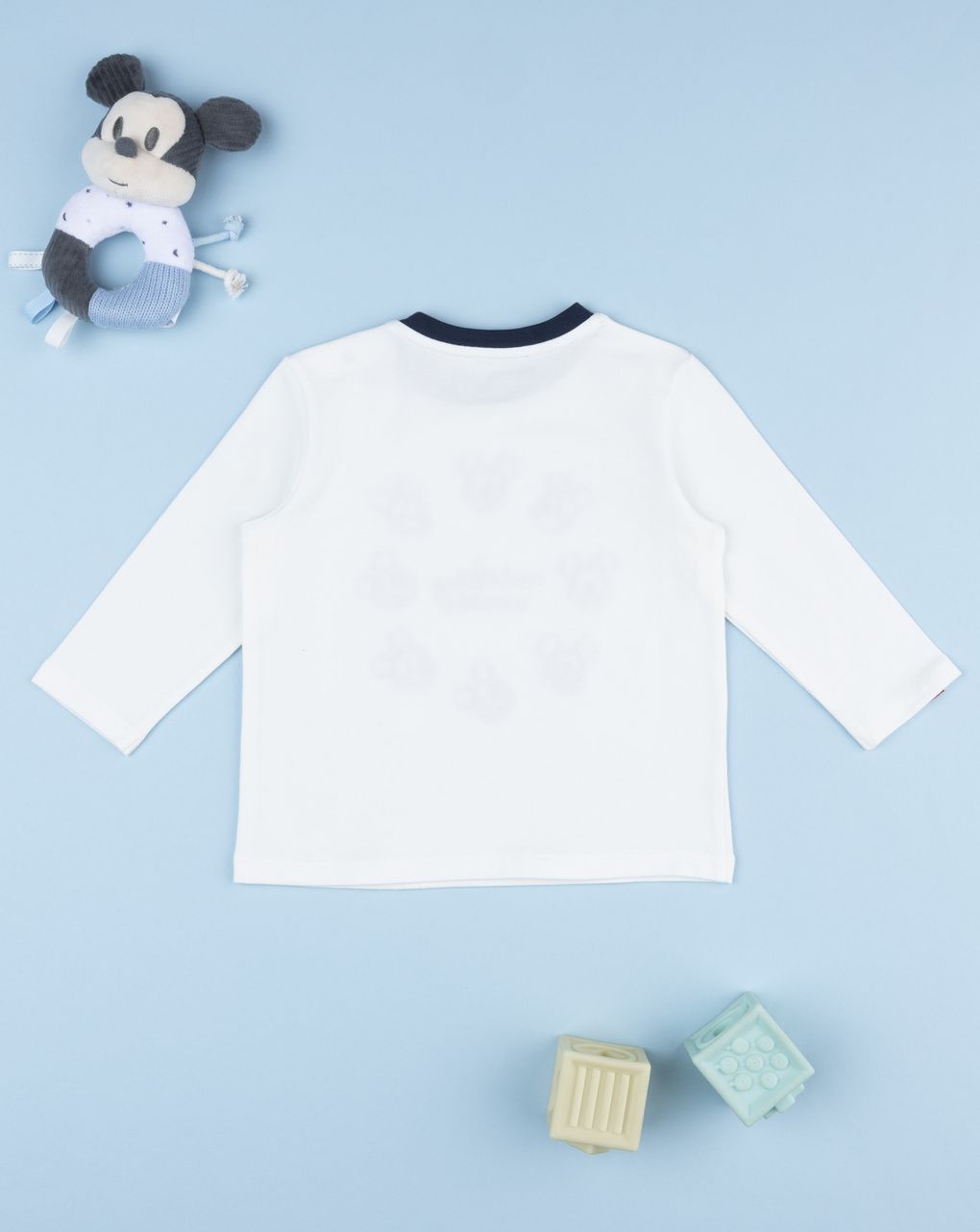 βρεφική μπλούζα λευκή mickey για αγόρι - Prénatal