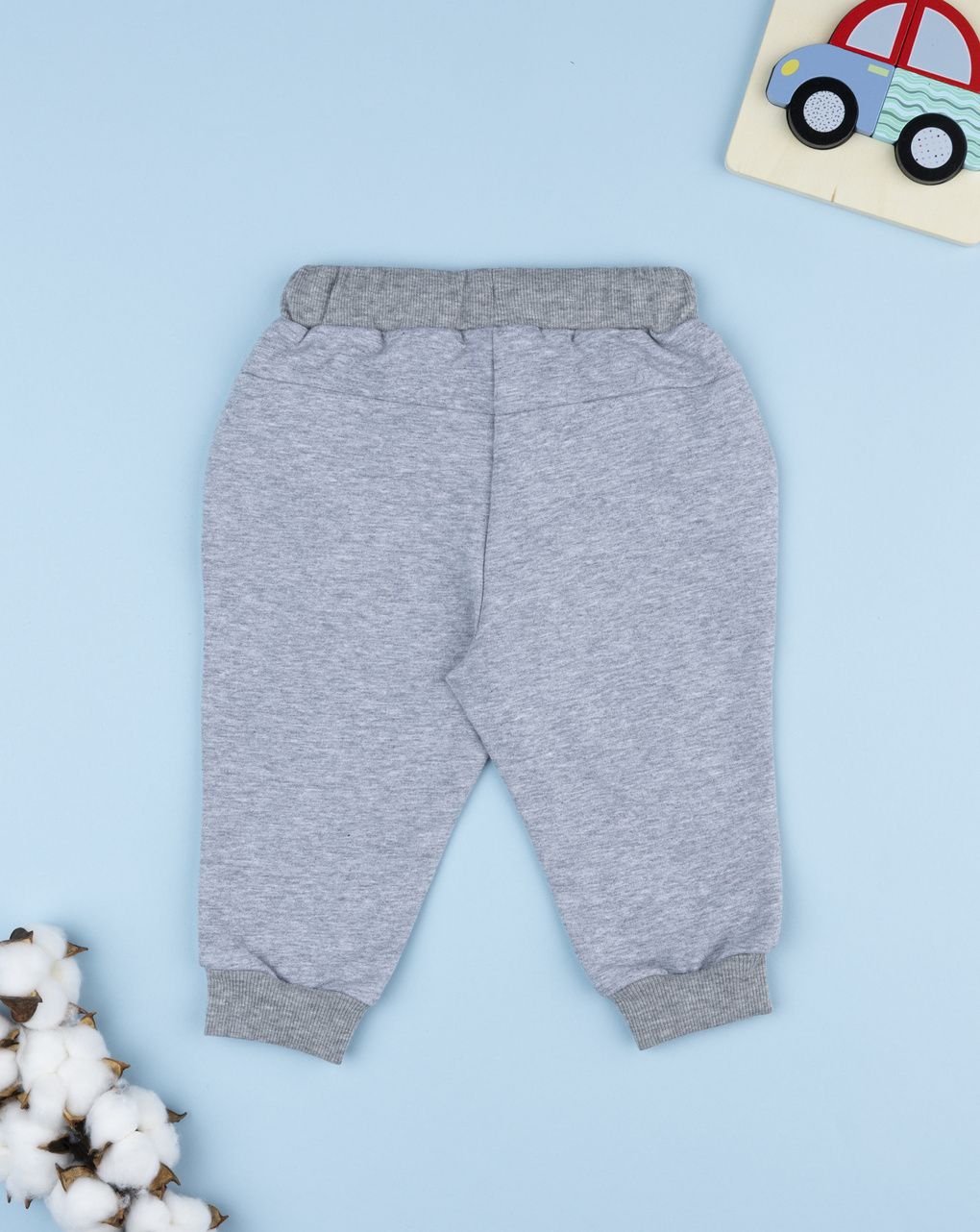 βρεφικό παντελόνι φόρμας γκρι mickey για αγόρι - Prénatal