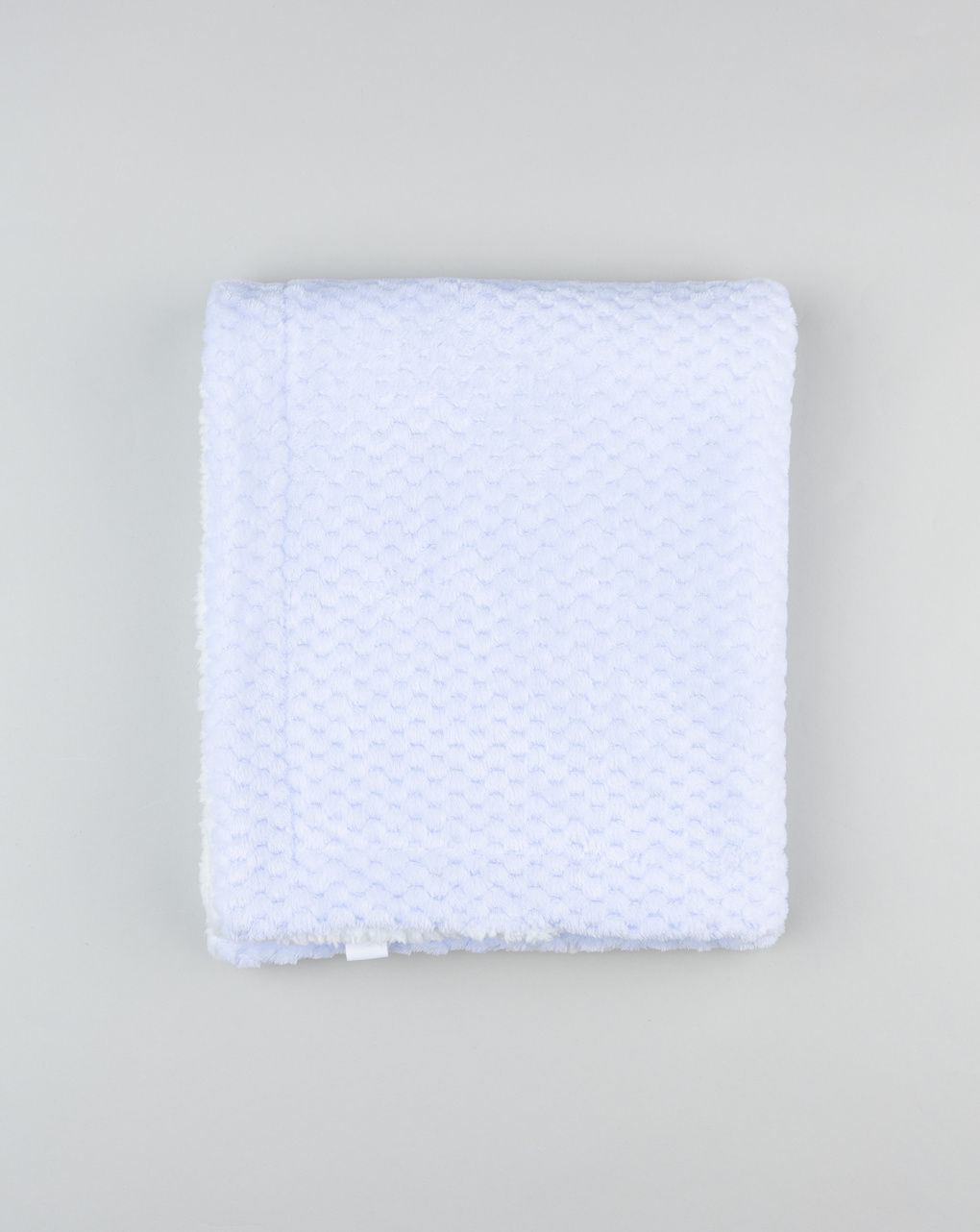 βρεφική σενίλ κουβέρτα γαλάζια με γουνάκι για αγόρι - Prénatal