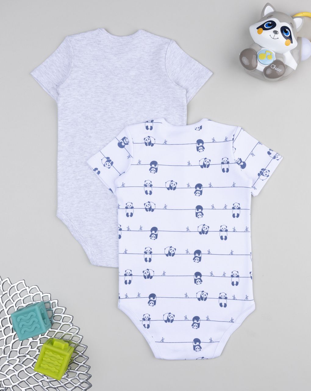 βρεφικά κορμάκια πακέτο x2 με πάντα για αγόρι - Prénatal