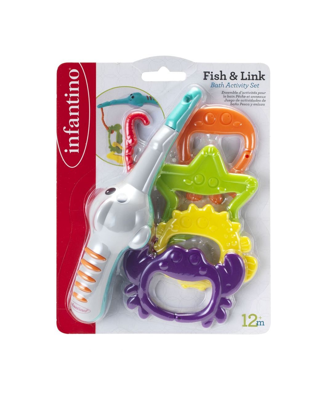 Infantino παιχνίδι ψαρέματος fishing fun activity set b-930-205040-01