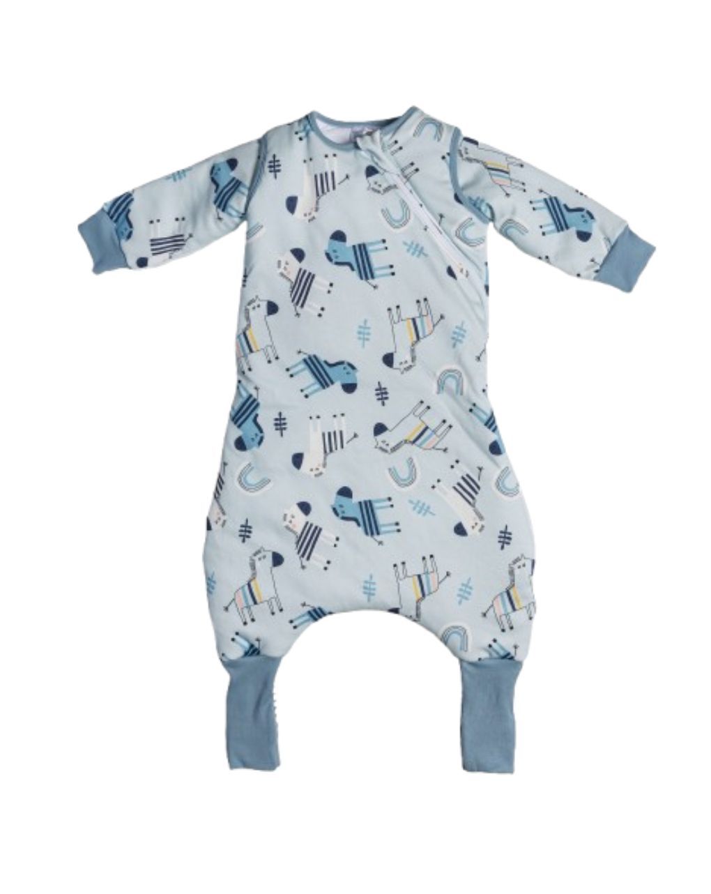 Tender υπνόσακος χειμερινός flex organic 2.5 tog eco zebra σιέλ 27831 - Tender