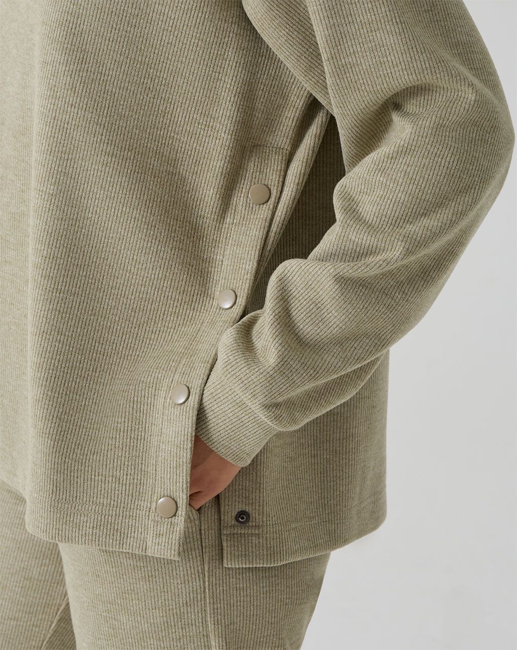 γυναικείο πουλόβερ εγκυμοσύνης/θηλασμού λαδί - Prénatal