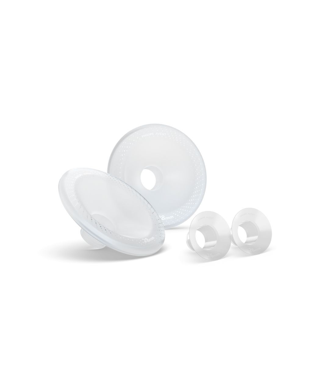 Philips avent σετ χοάνες 2τμχ 28mm και σετ ένθετα 2τμχ 26mm για hands-free scf552/11 - Philips Avent