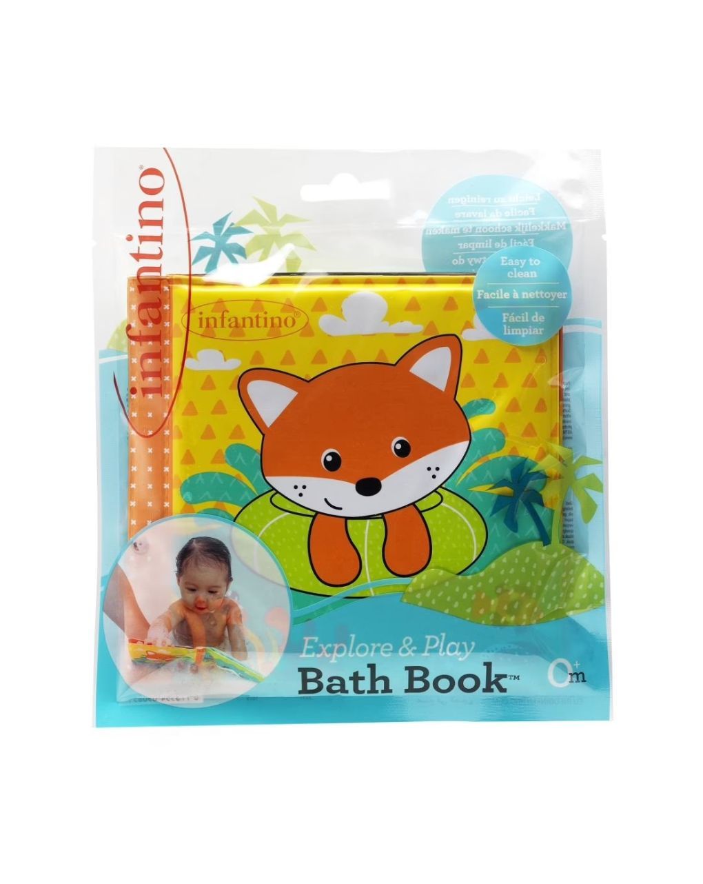 Infantino βρεφικό βιβλίο μπάνιου explore & play b-305085-00 - INFANTINO
