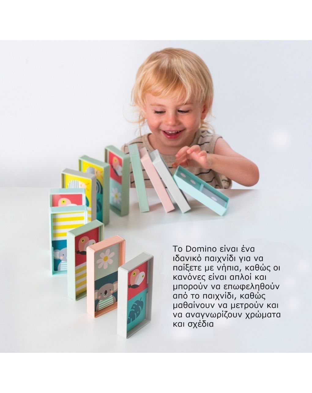 Taf toys xl domino rally block t-12985 - Taf-toys