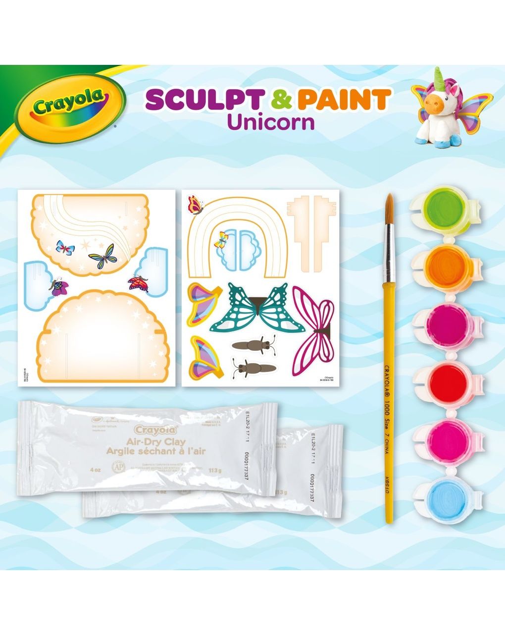 Crayola paint & sculpt unicorn – σετ δημιουργίας μονόκερου - Crayola