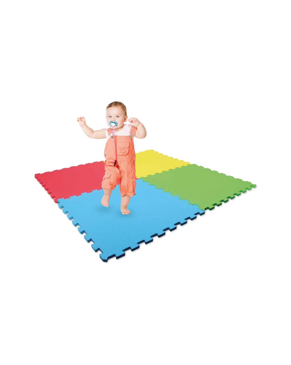 Baby smile xαλάκι-παζλ δαπέδου 120×120cm με 4 κομμάτια (60×60cm το κάθε κομμάτι) - Baby Smile