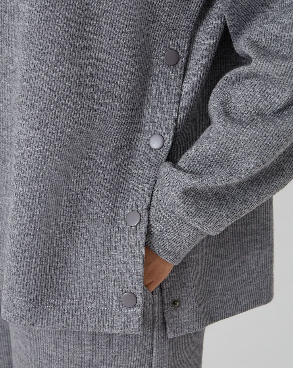 γυναικείο πουλόβερ εγκυμοσύνης/θηλασμού γκρι - Prénatal