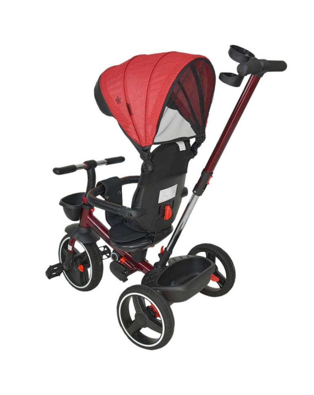 Bebe stars τρίκυκλο ποδηλατάκι 360° spark red 817-180 - Bebe Stars